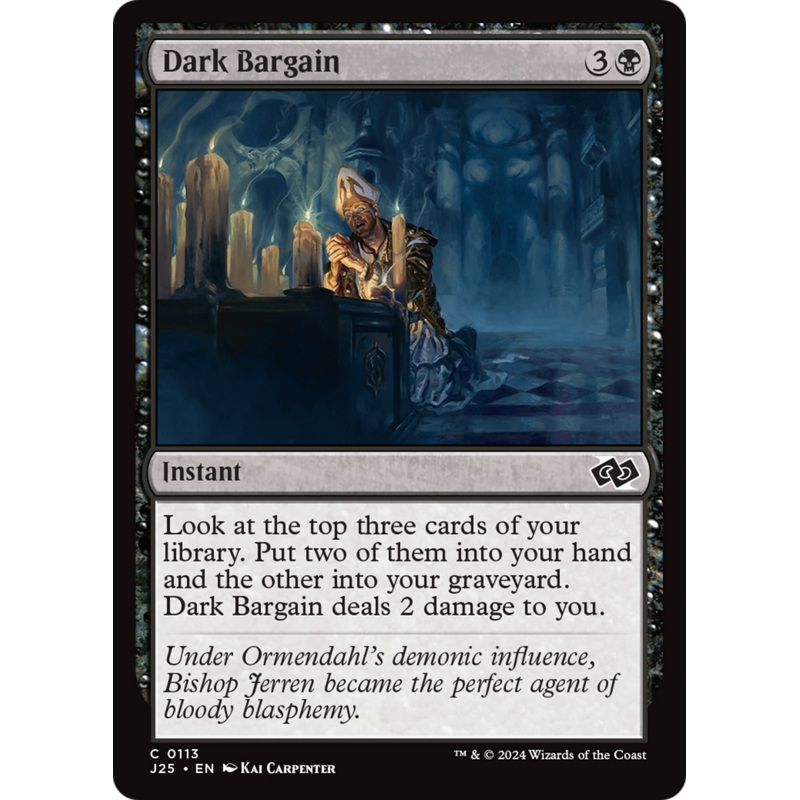 Dark Bargain [Foundations Jumpstart]