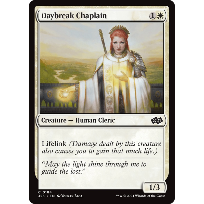 Daybreak Chaplain [Foundations Jumpstart]