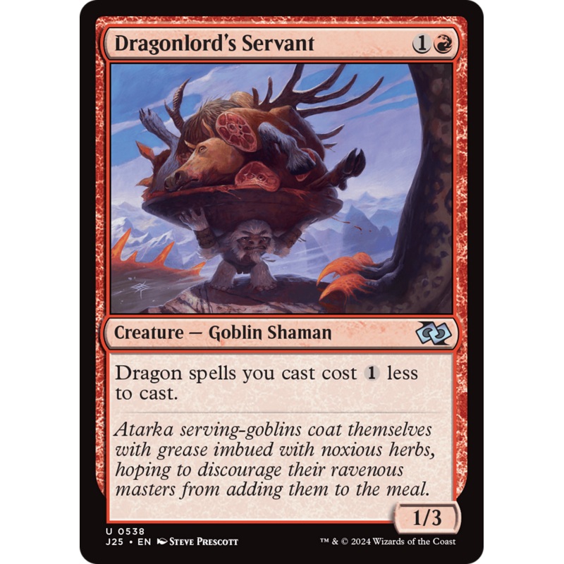 Dragonlord's Servant [Foundations Jumpstart]