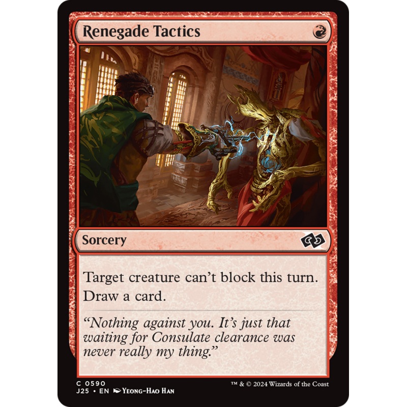 Renegade Tactics [Foundations Jumpstart]