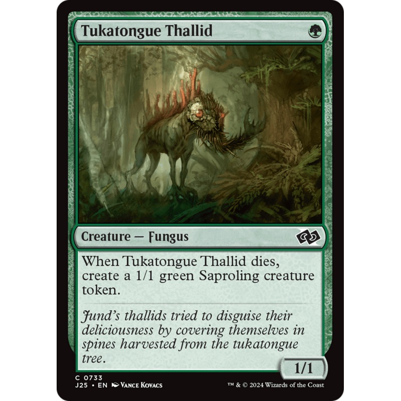 Tukatongue Thallid [Foundations Jumpstart]