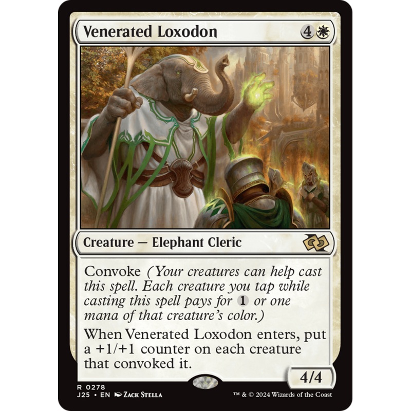 Venerated Loxodon [Foundations Jumpstart]