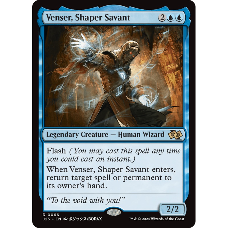 Venser, Shaper Savant (Anime) [Foundations Jumpstart]