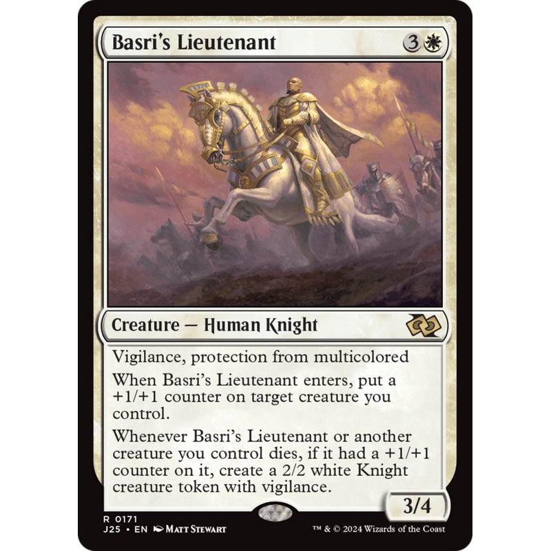 Basri's Lieutenant [Foundations Jumpstart]