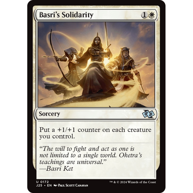 Basri's Solidarity [Foundations Jumpstart]