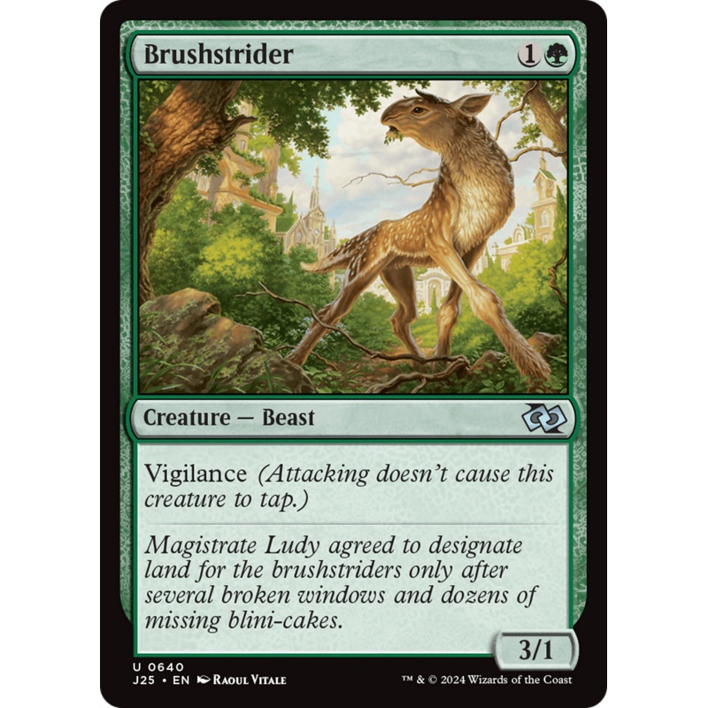 Brushstrider [Foundations Jumpstart]