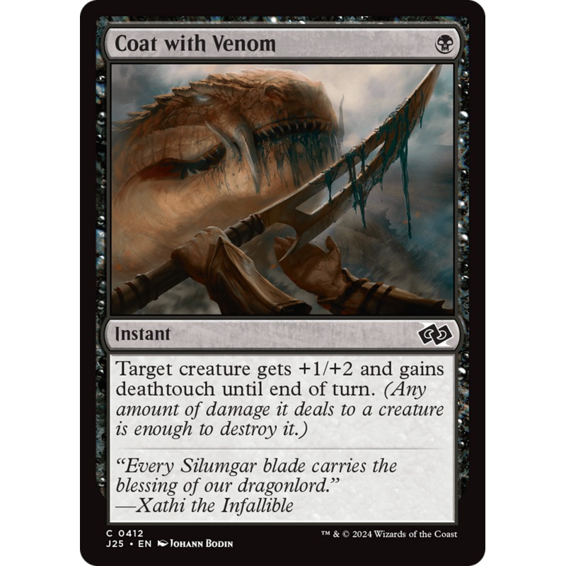 Coat with Venom [Foundations Jumpstart]