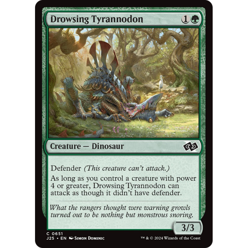 Drowsing Tyrannodon [Foundations Jumpstart]