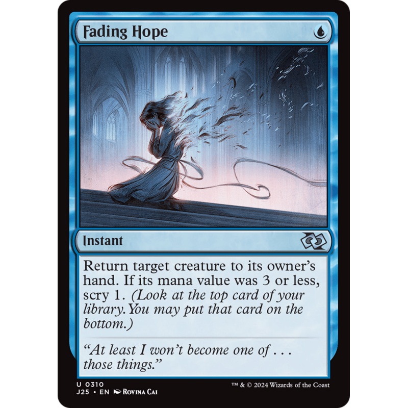 Fading Hope [Foundations Jumpstart]