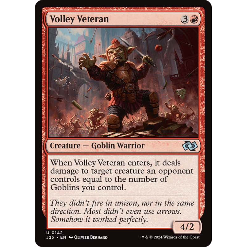 Volley Veteran [Foundations Jumpstart]