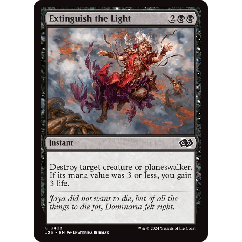 Extinguish the Light [Foundations Jumpstart]