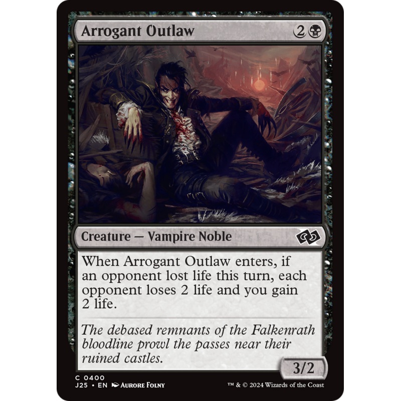 Arrogant Outlaw [Foundations Jumpstart]