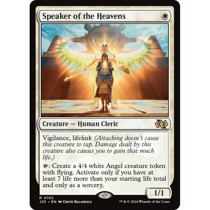 Speaker of the Heavens [Foundations Jumpstart]