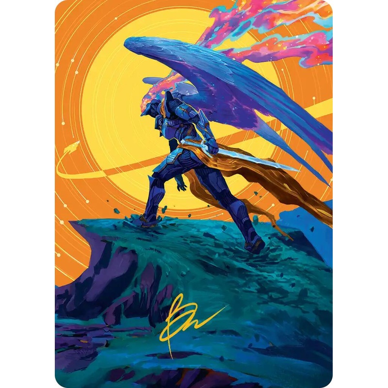 Astelli Reclaimer Art Card (Gold-Stamped Signature) [Edge of Eternities Art Series]