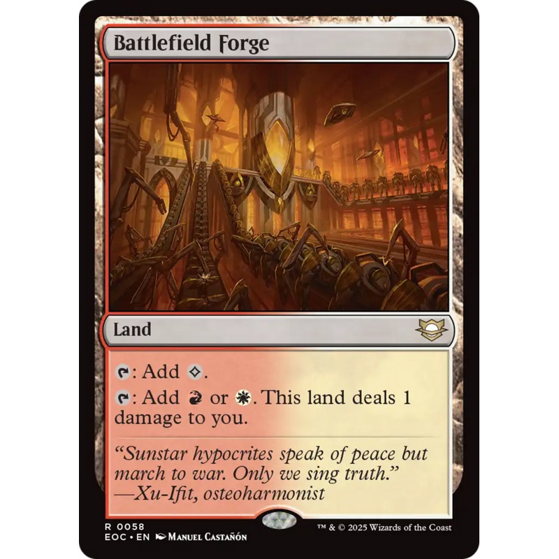 Battlefield Forge [Edge of Eternities Commander]