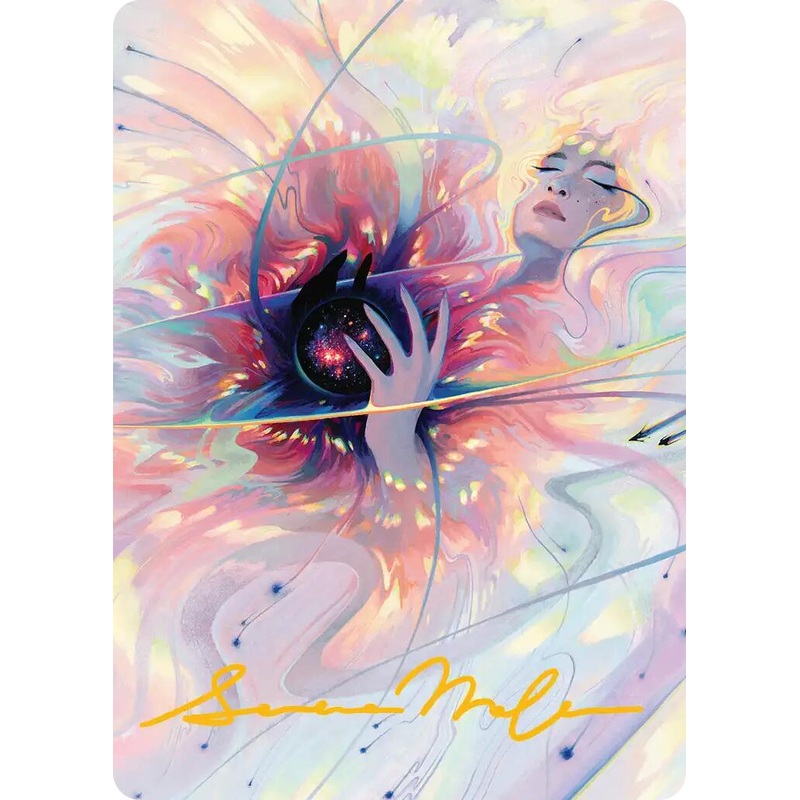 Beyond the Quiet Art Card (Gold-Stamped Signature) [Edge of Eternities Art Series]