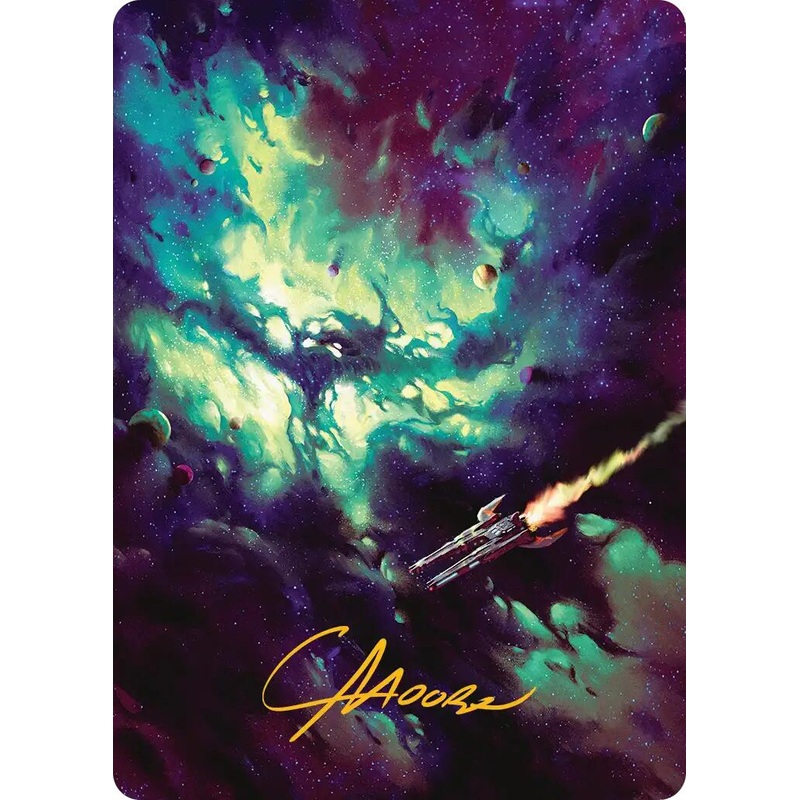 Blinkmoth Nexus Art Card (Gold-Stamped Signature) [Edge of Eternities Art Series]