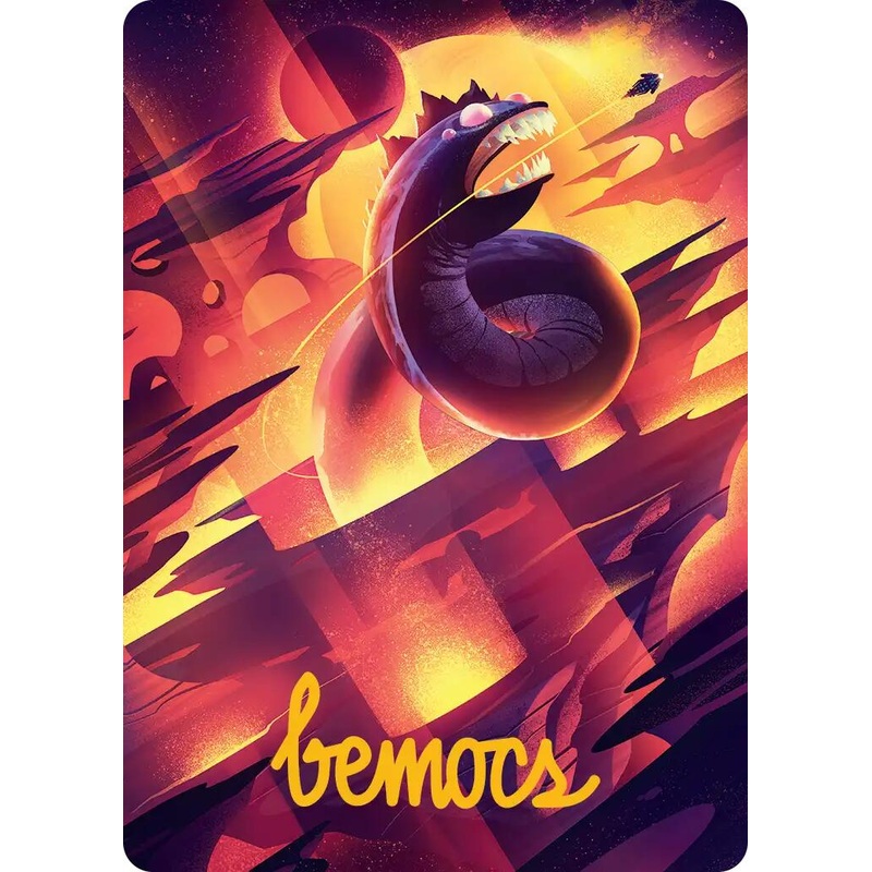 Bonders' Enclave Art Card (Gold-Stamped Signature) [Edge of Eternities Art Series]