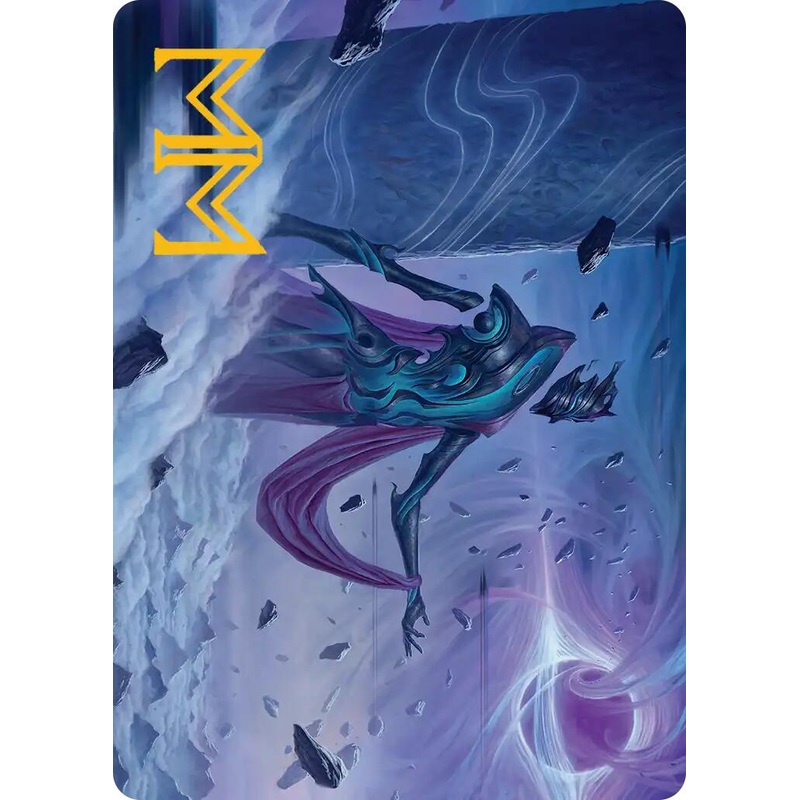 Bygone Colossus Art Card (Gold-Stamped Signature) [Edge of Eternities Art Series]