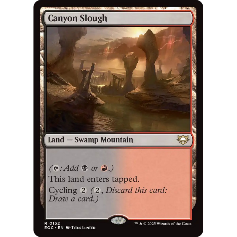 Canyon Slough [Edge of Eternities Commander]