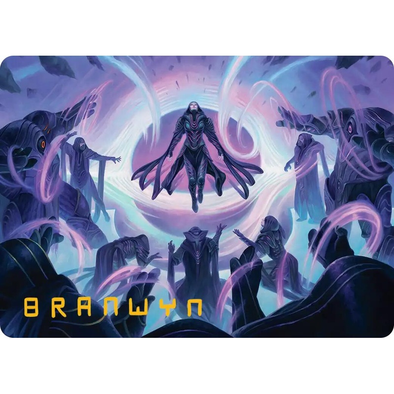 Chorale of the Void Art Card (Gold-Stamped Signature) [Edge of Eternities Art Series]