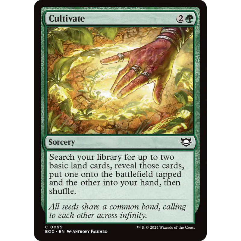 Cultivate [Edge of Eternities Commander]