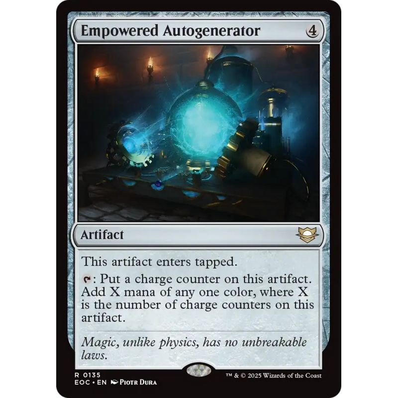 Empowered Autogenerator [Edge of Eternities Commander]