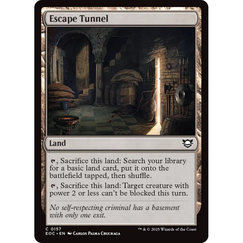 Escape Tunnel [Edge of Eternities Commander]