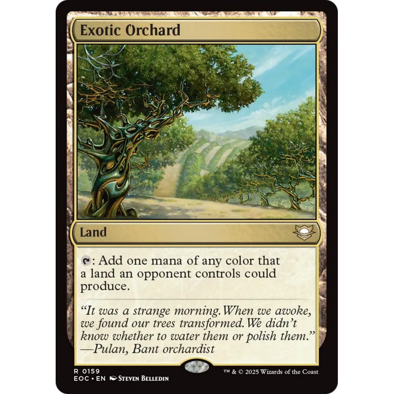 Exotic Orchard [Edge of Eternities Commander]