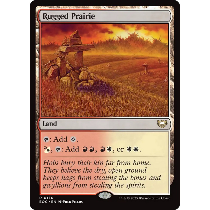 Rugged Prairie [Edge of Eternities Commander]