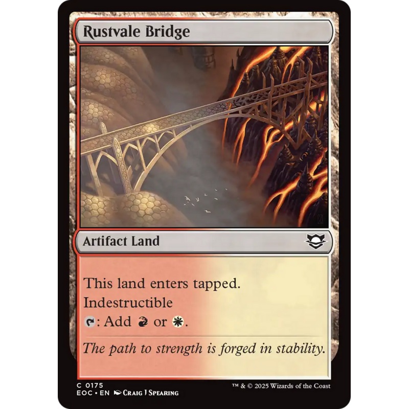 Rustvale Bridge [Edge of Eternities Commander]