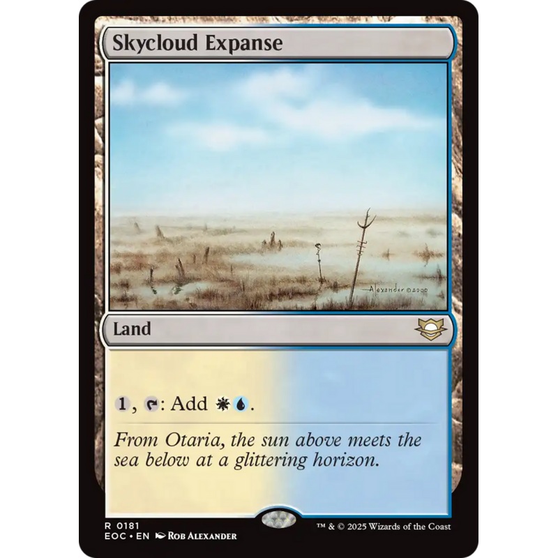 Skycloud Expanse [Edge of Eternities Commander]