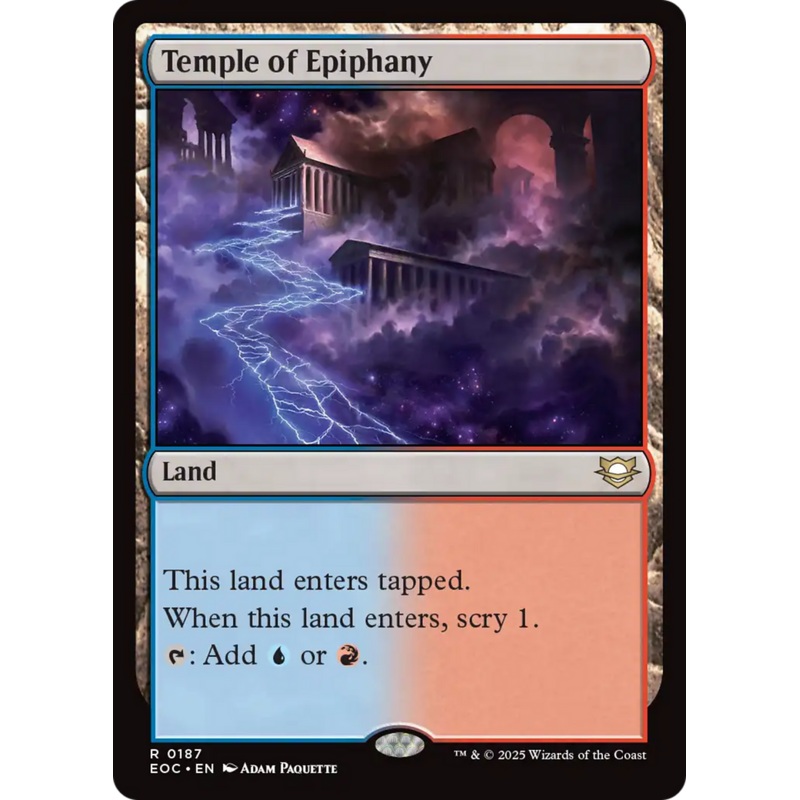 Temple of Epiphany [Edge of Eternities Commander]