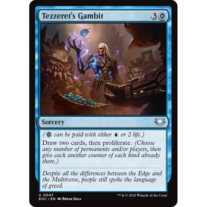 Tezzeret's Gambit [Edge of Eternities Commander]