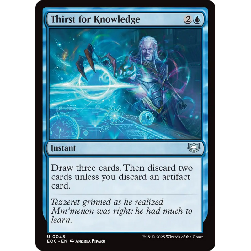 Thirst for Knowledge [Edge of Eternities Commander]