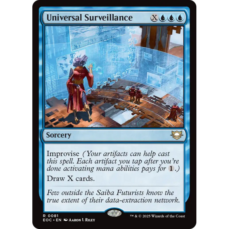 Universal Surveillance [Edge of Eternities Commander]