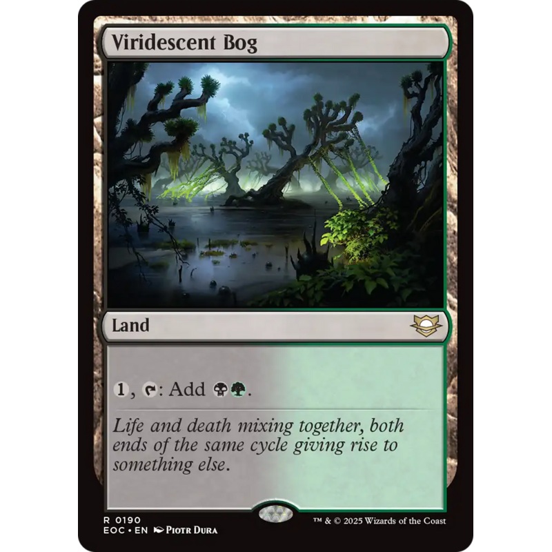 Viridescent Bog [Edge of Eternities Commander]