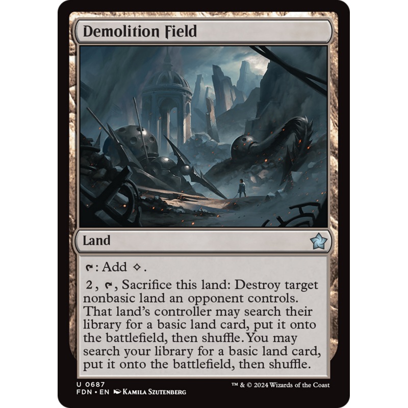 Demolition Field [Foundations]