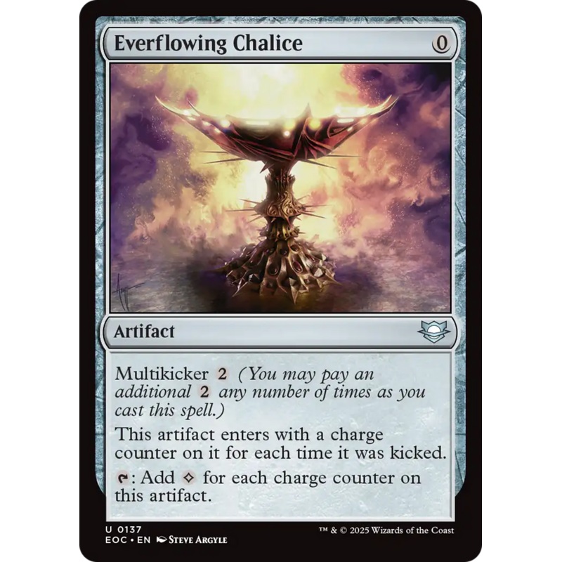 Everflowing Chalice [Edge of Eternities Commander]