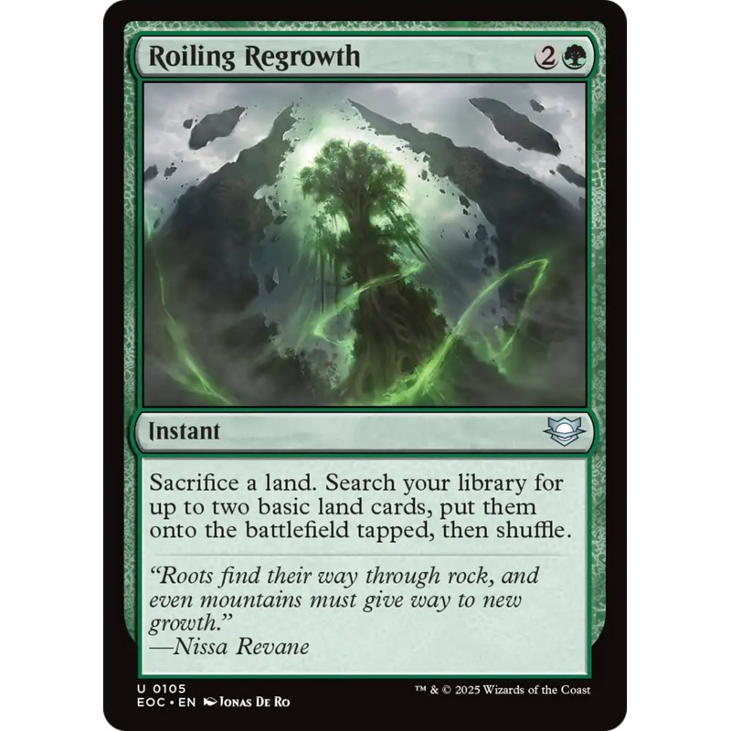 Roiling Regrowth [Edge of Eternities Commander]