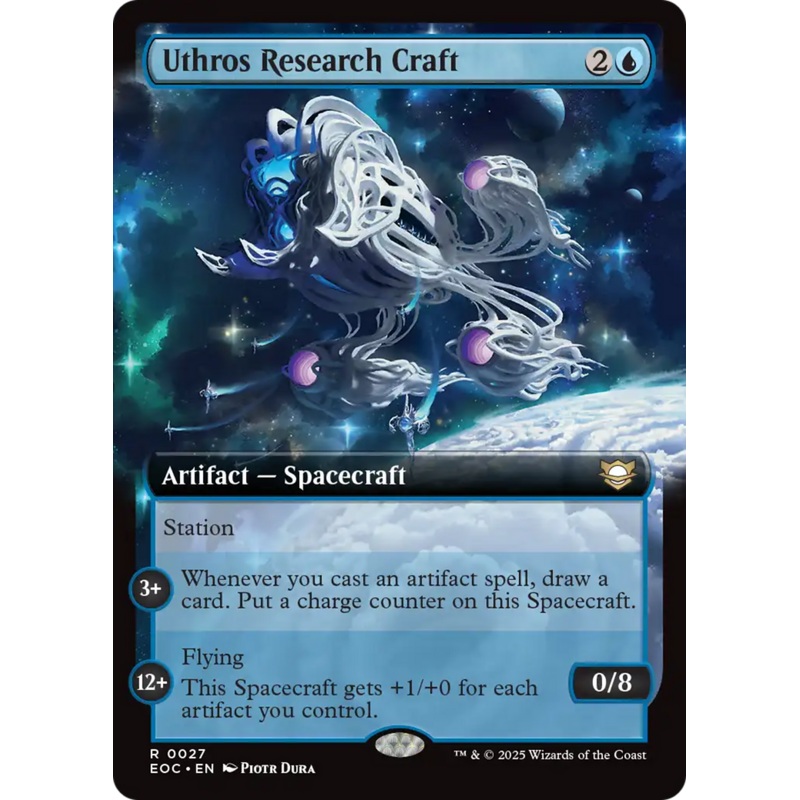 Uthros Research Craft (Extended Art) [Edge of Eternities Commander]