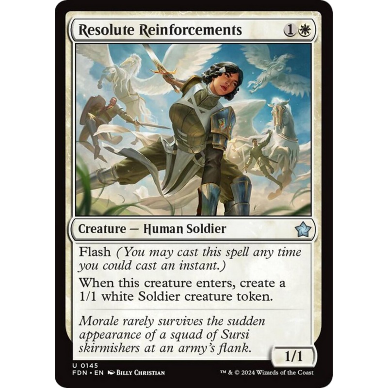 Resolute Reinforcements [Foundations]