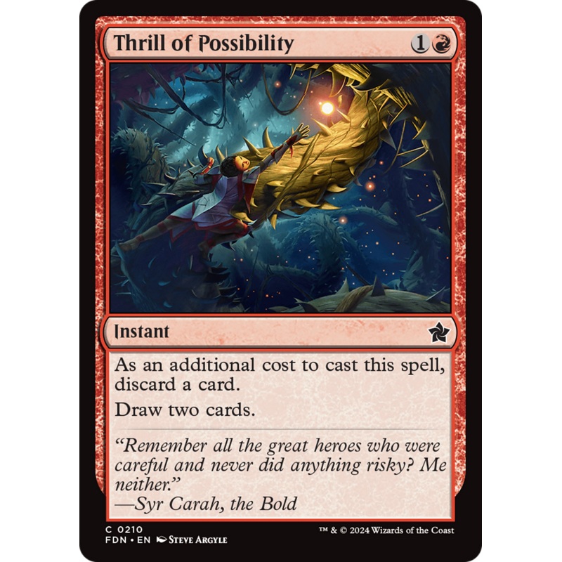 Thrill of Possibility [Foundations]
