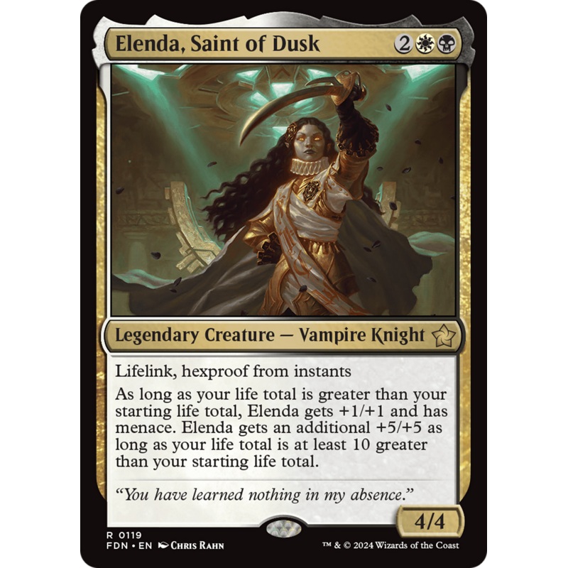 Elenda, Saint of Dusk [Foundations]