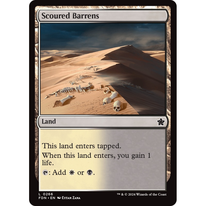 Scoured Barrens [Foundations]