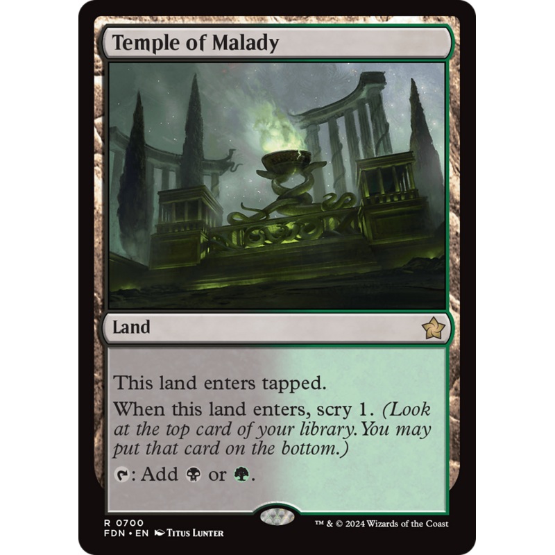 Temple of Malady [Foundations]