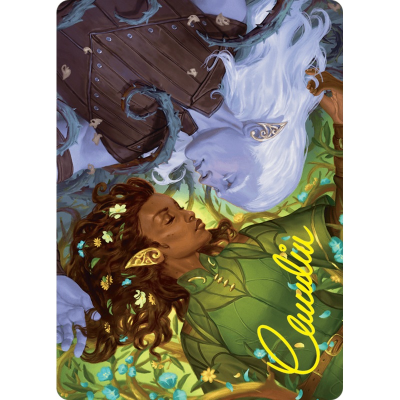 Wardens of the Cycle Art Card (17/54) (Gold-Stamped Signature) [Foundations Art Series]