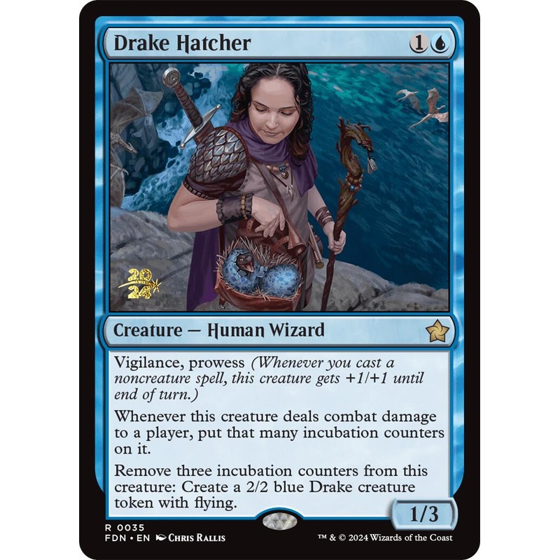 Drake Hatcher [Foundations Prerelease Promos]