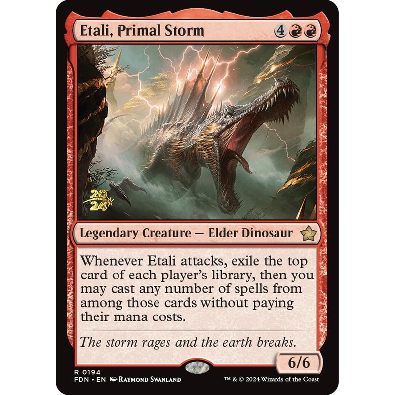 Etali, Primal Storm [Foundations Prerelease Promos]