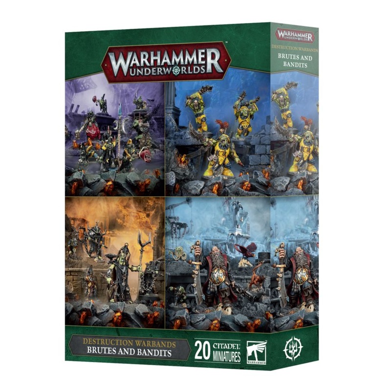 Warhammer Underworlds | Destruction Warbands - Brutes and Bandits